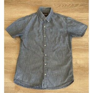 Bonobos Men’s Slim Fit Short Sleeve Button  Down| 100% Cotton White Polka Dots